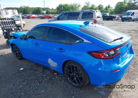 2024 Honda Civic Sport Touring z USA, uszkodzony, nr VIN 19XFL1H86RE009355